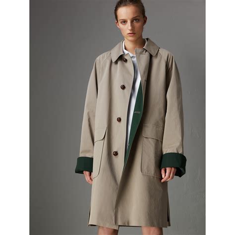 trench burberry femme kaki|burberry ladies car coats.